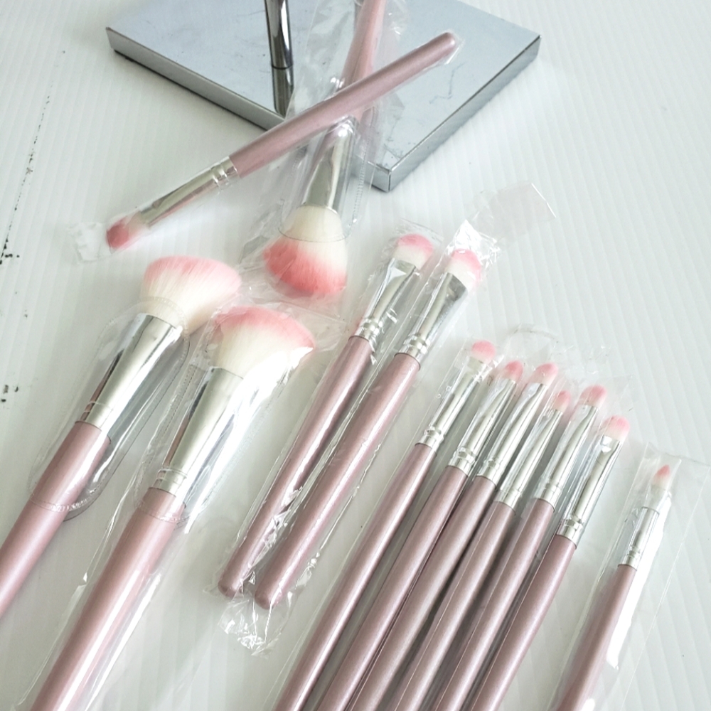 Gratobian Pink Makeup Brush Set 13 Pieces
